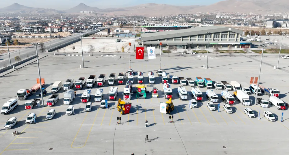 Selçuklu Belediyesi araç filosunu güçlendirdi