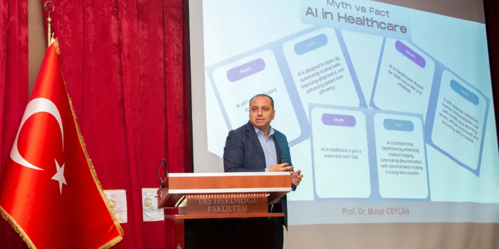 Selçuk Üniversitesinde sağlıkta yapay zeka konferansları başladı
