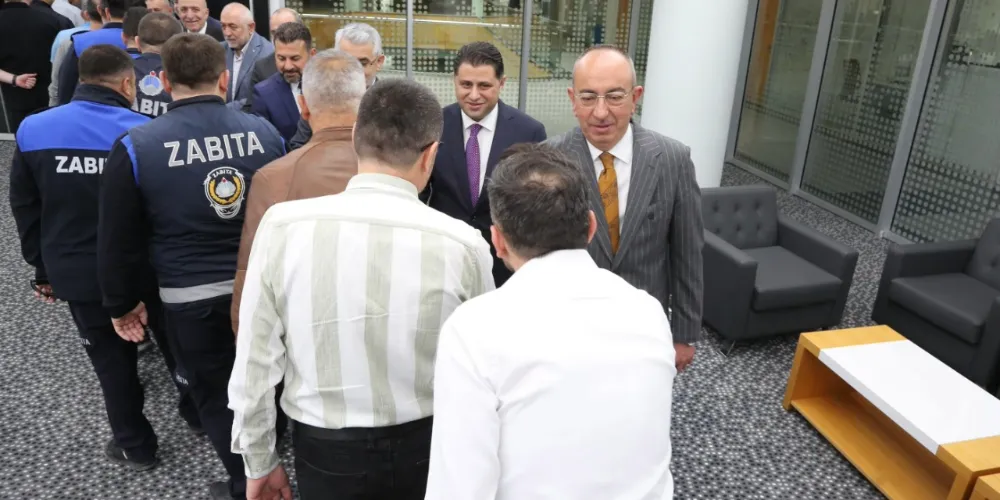 Meram Belediyesi bayramlaşma töreni gerçekleştirdi