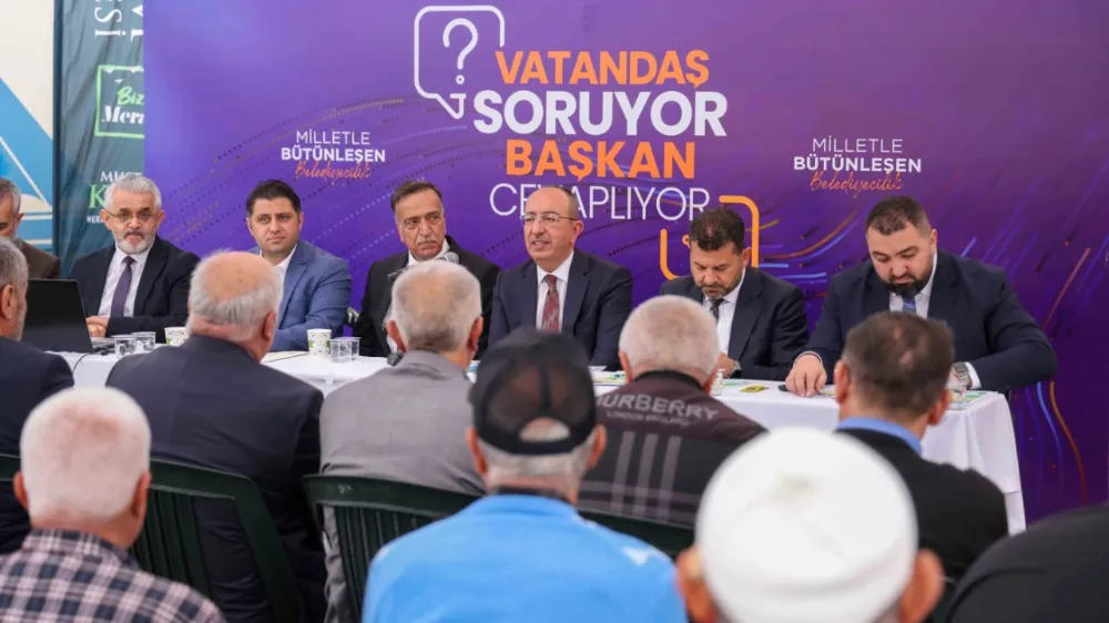 Başkan Kavuş Meramlı vatandaşlarla buluştu