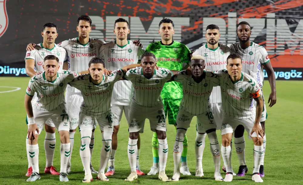 Konyaspor yeni sezona lider olarak başladı
